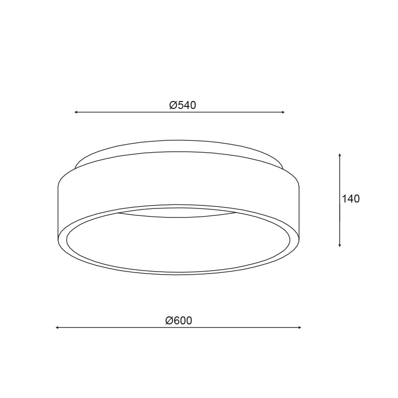 Φωτιστικό Πλαφονιέρας Led 3 Cct Aca Apollo Br81Ledp60Bkcct Black Home Φωτιστικά Οροφής Spitishop