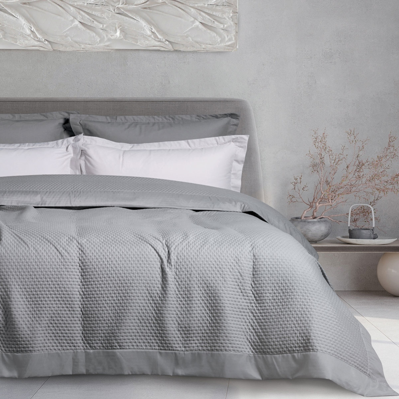 Κουβερλί King Size (240x250) Das Home Happy 9635 Grey