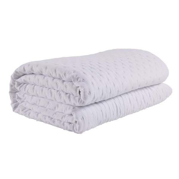 Κουβερλί Μονό (160x240) Das Home Happy 9658 White