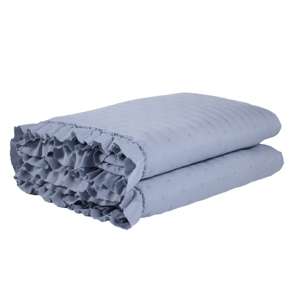 Κουβερλί Υπέρδιπλο (220x240) Das Home Happy Iron Free 9657 Blue