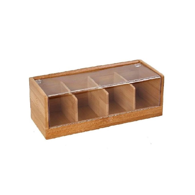 Κουτί Για Τσάι 4 Θέσεων (29x13x10) Espiel XYX109