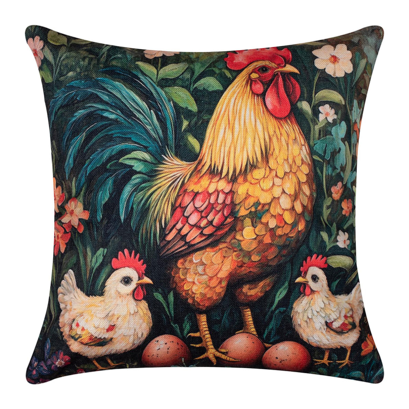 Πασχαλινή Μαξιλαροθήκη (45x45) Silk Fashion easter2025-4