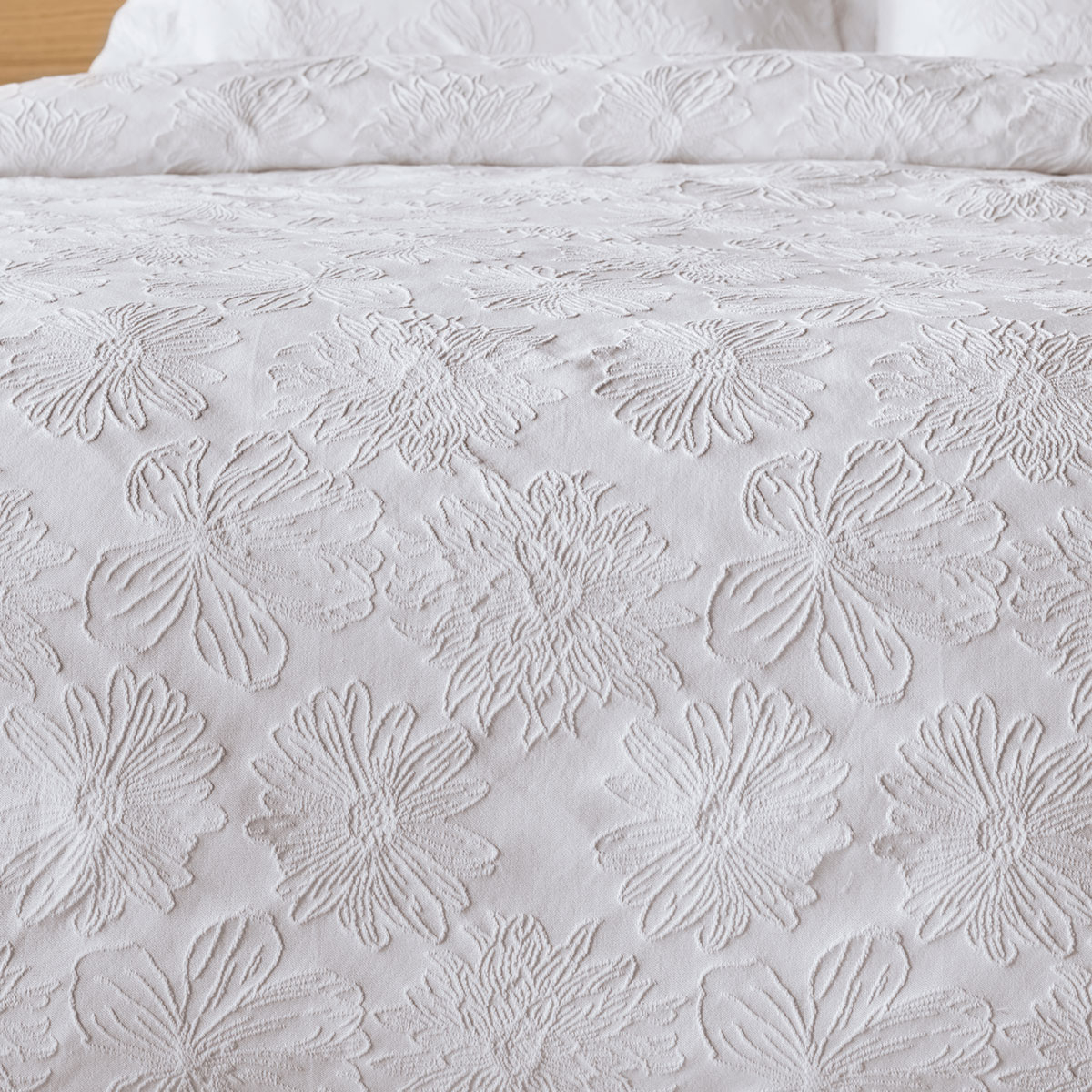 Κουβερτόριο King Size (260X260) Kentia Serenity Soliman 00 White Home Λευκά Είδη Μόδα Γάμου Νυφικά Κουβερλί Spitishop