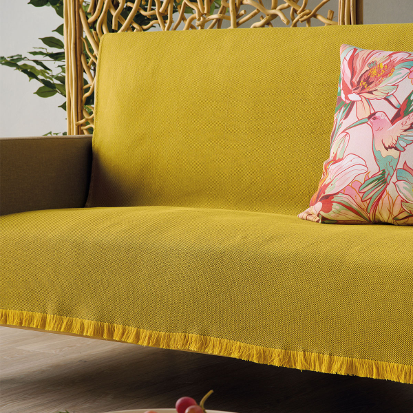 Ριχτάρι Καναπέ Τριθέσιου (180x280) Kentia Loft Baron 03 Ochre