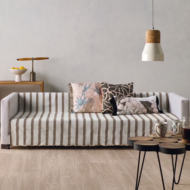 Ριχτάρι Καναπέ Τριθέσιου (180x280) Kentia Loft Dangelo 04 Brown