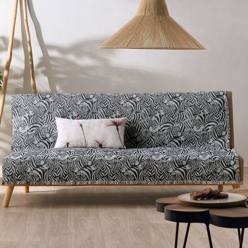 Ριχτάρι Καναπέ Τριθέσιου (180x280) Kentia Loft Zecora 22 Grey