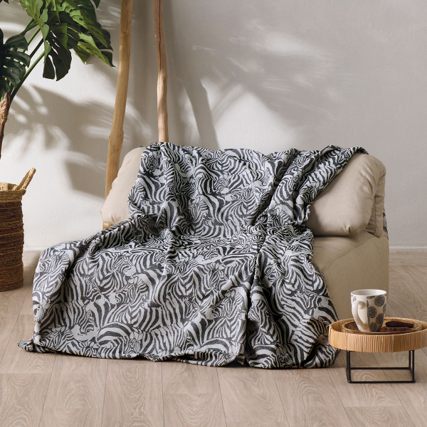 Ριχτάρι Καναπέ Τριθέσιου (180x280) Kentia Loft Zecora 22 Grey