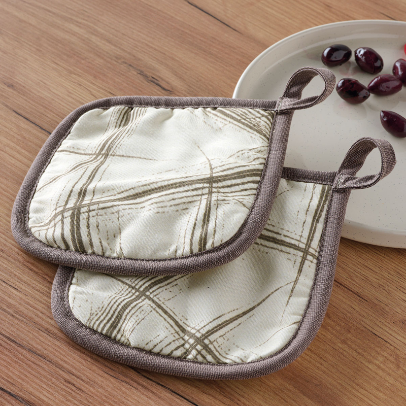 Πιάστρες Κουζίνας (Σετ 2τμχ) Kentia Loft Felce