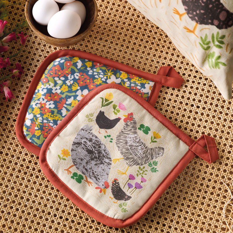 Πιάστρες Κουζίνας (Σετ 2τμχ) Kentia Easter 25 09