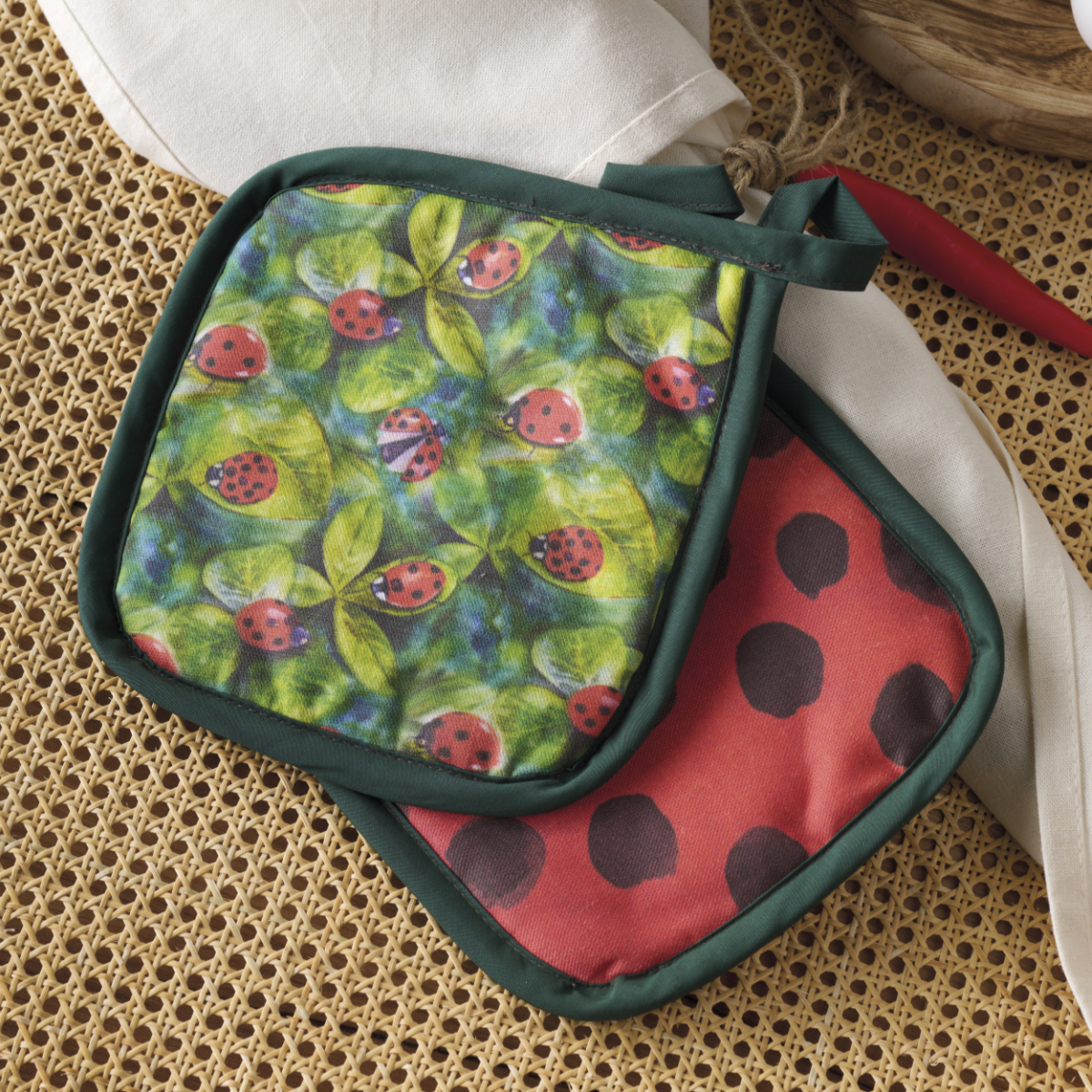 Kentia Πιάστρες Κουζίνας (Σετ 2τμχ) Kentia Easter 25 10