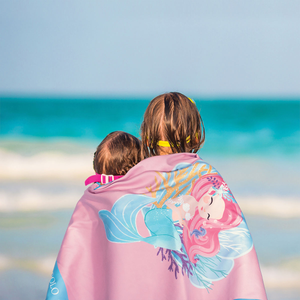 Παιδική Πετσέτα Θαλάσσης Microfiber (70x140) 2 Όψεων Greenwich Polo Club Junior 4041