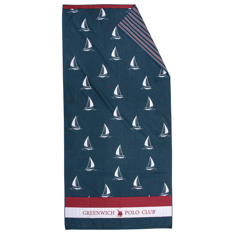 Πετσέτα Microfiber (80x170) 2 Όψεων Greenwich Polo Club Beach 4026