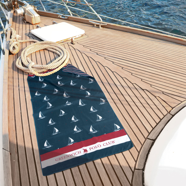 Πετσέτα Microfiber (80x170) 2 Όψεων Greenwich Polo Club Beach 4026