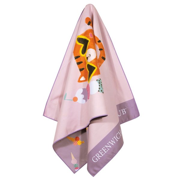 Παιδική Πετσέτα Θαλάσσης Microfiber (70x140) 2 Όψεων Greenwich Polo Club Junior 4082