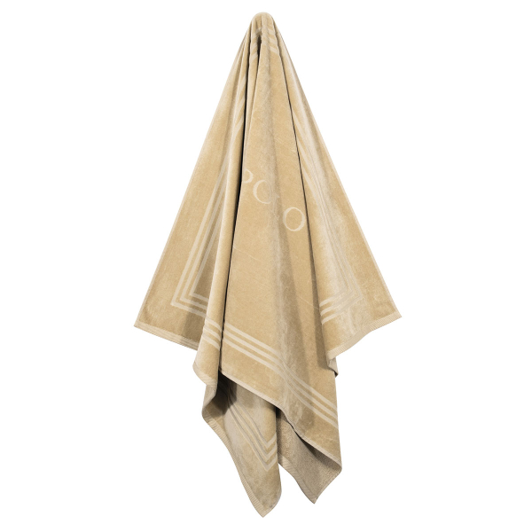 Πετσέτα Θαλάσσης (90x170) Greenwich Polo Club Beach 4062 Ivory