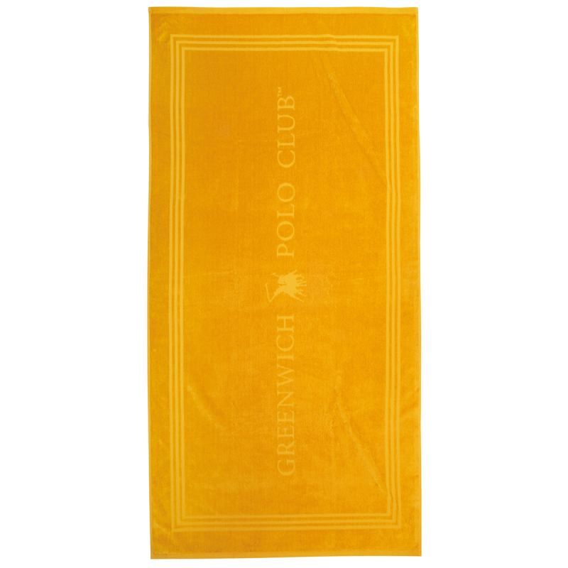 Πετσέτα Θαλάσσης (90x170) Greenwich Polo Club Beach 4065 Yellow