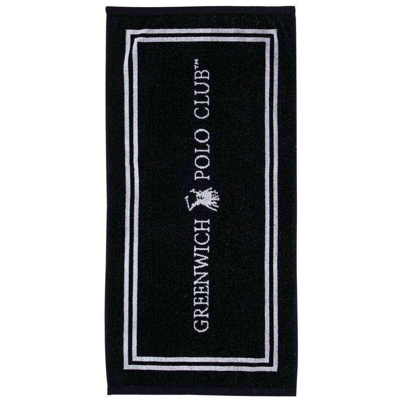 Πετσέτα Γυμναστηρίου (45x90) Greenwich Polo Club 3942 Black 400gsm