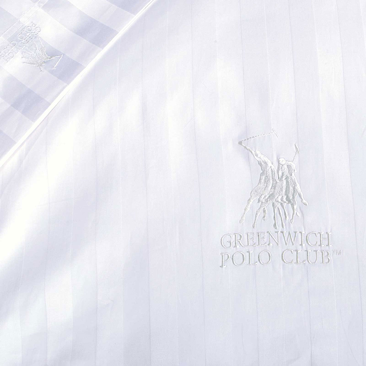 Σεντόνια Υπέρδιπλα (Σετ) Greenwich Polo Club Classic 2271 White Home Λευκά Είδη Μόδα Γάμου Νυφικά Spitishop