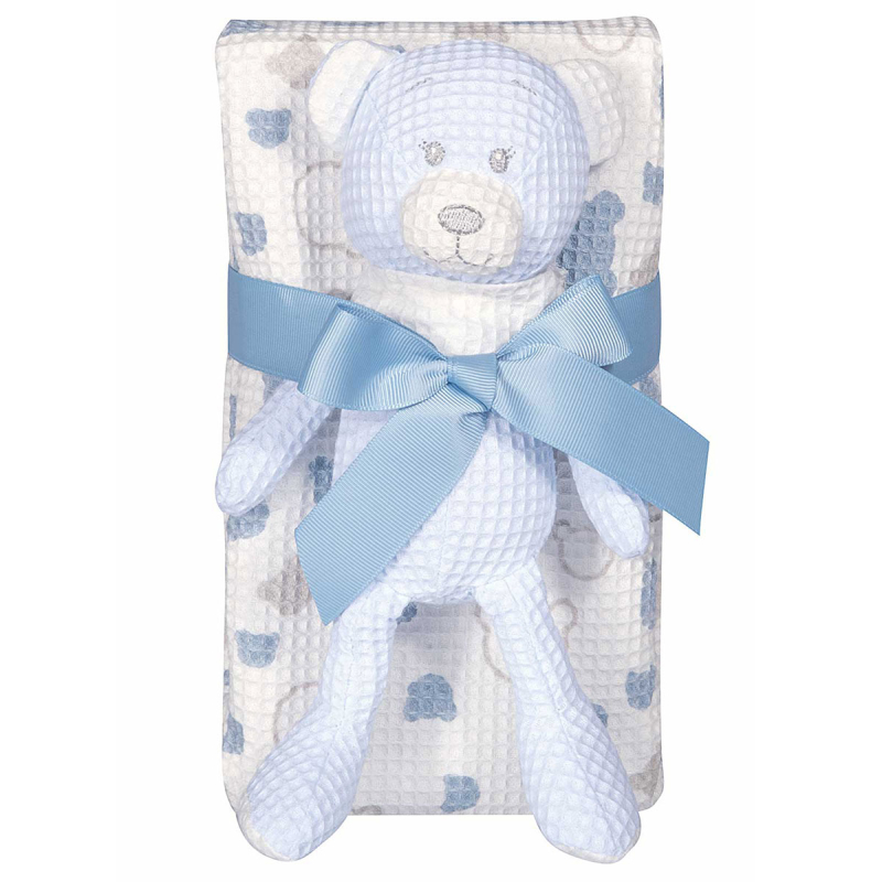 Κουβέρτα Πικέ Αγκαλιάς (75x100) + Λούτρινο Greenwich Polo Club Baby 8854