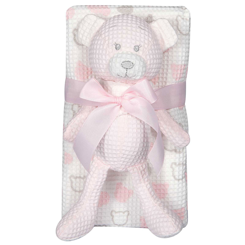 Κουβέρτα Πικέ Αγκαλιάς (75x100) + Λούτρινο Greenwich Polo Club Baby 8855