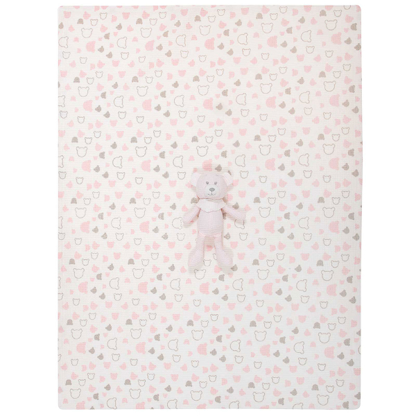 Κουβέρτα Πικέ Αγκαλιάς (75x100) + Λούτρινο Greenwich Polo Club Baby 8855