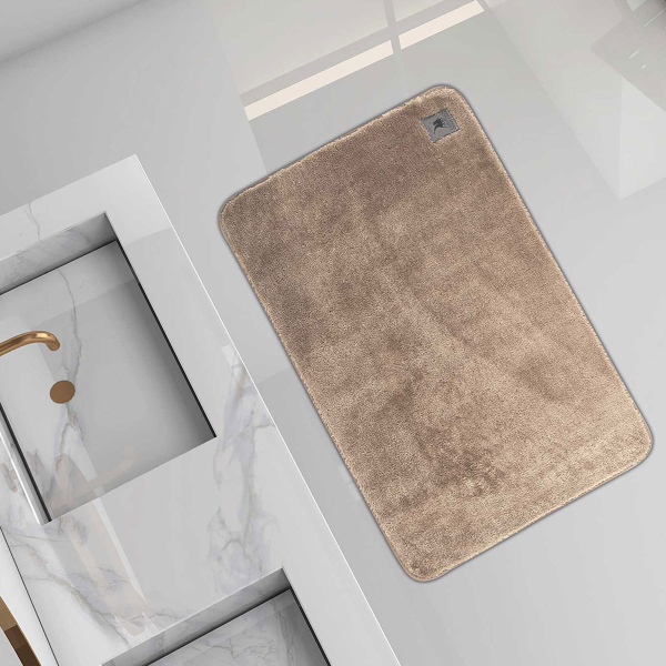 Πατάκι Μπάνιου (60x90) Greenwich Polo Club 3117 Taupe