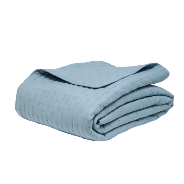 Κουβερλί Ημίδιπλο (Σετ 180x240) Kentia Loft Mason 19 Ciel