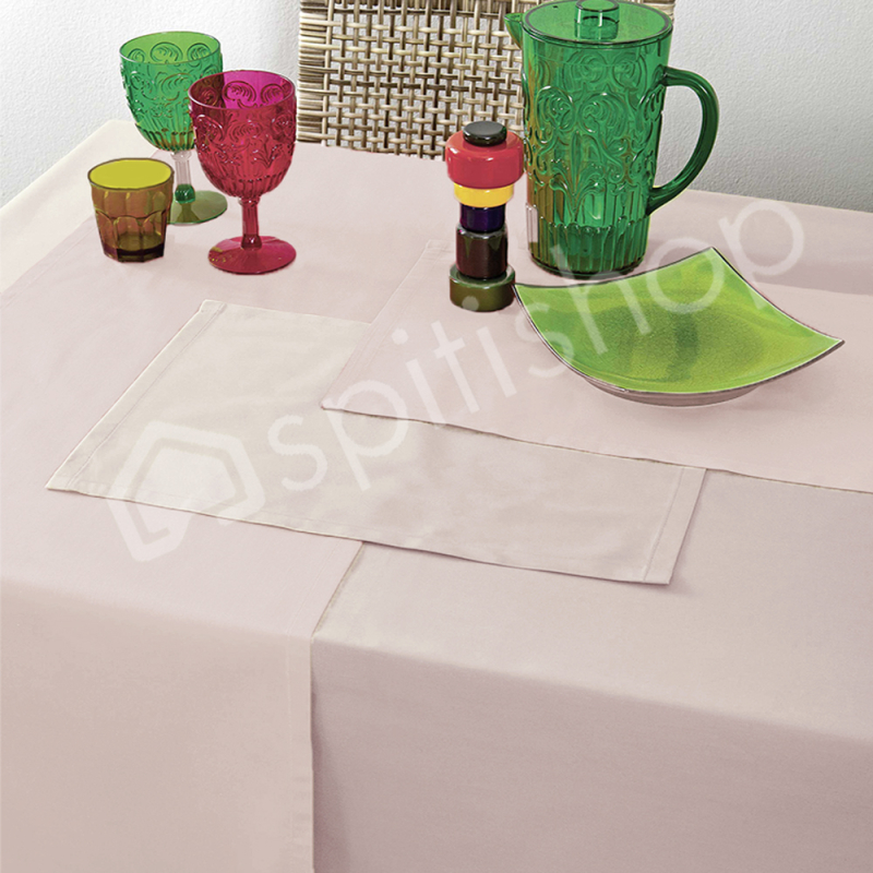 Σουπλά (Σετ 2τμχ) Nima Delicatessen Peach Pink