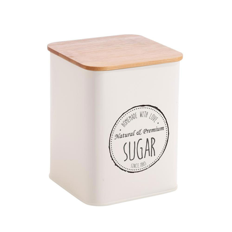 Δοχείο Ζάχαρης (10x10x13.5) Oriana Ferelli Beige 5003