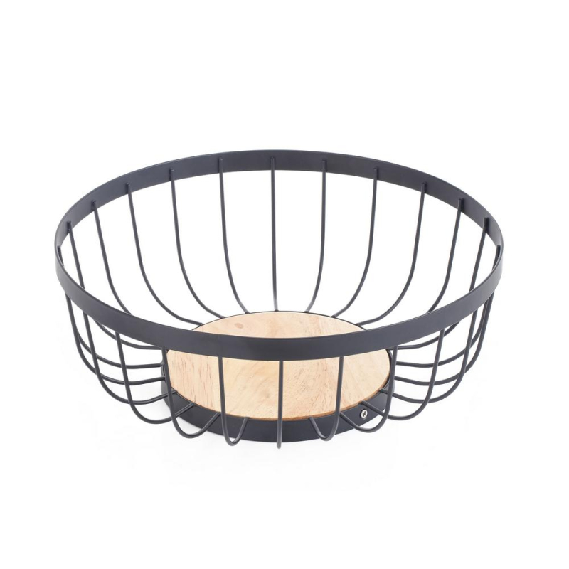 Φρουτιέρα (Φ28x10.5) Oriana Ferelli Black 81984