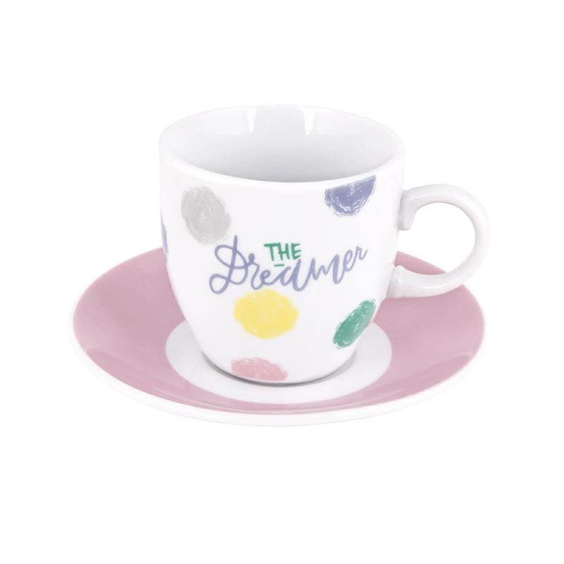 Φλυτζάνια Espresso 90ml (Σετ 6τμχ) Maxhome Dreamer DG08-0208