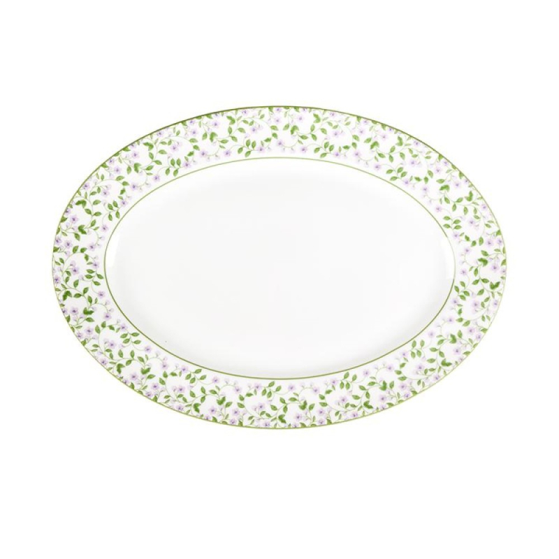 Πιατέλα Σερβιρίσματος Οβάλ (36εκ.) Oriana Ferelli Floral 23245