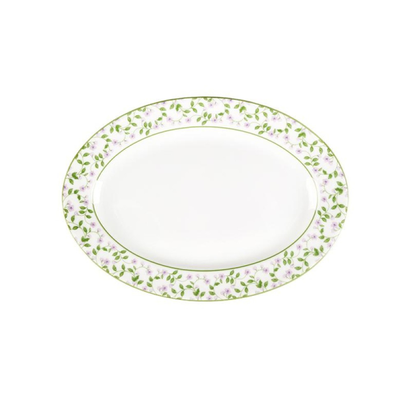 Πιατέλα Σερβιρίσματος Οβάλ (25εκ.) Oriana Ferelli Floral 23245