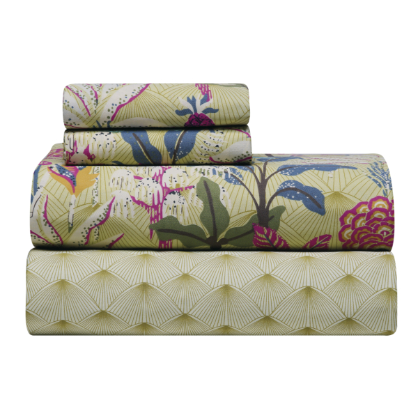 Σεντόνια Υπέρδιπλα (Σετ) Kentia Stylish Zuba 10 Green