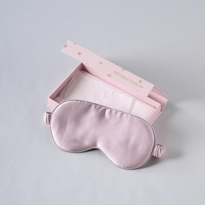 Μεταξωτή Μάσκα Ύπνου (20x9) Kentia Stylish Silk Z14 Pink