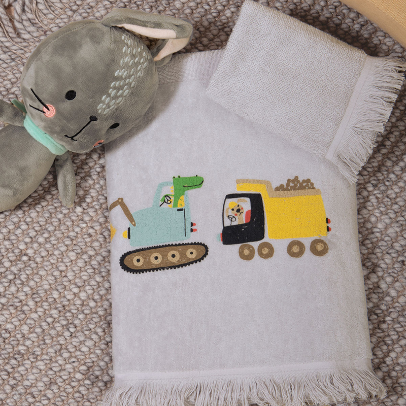 Παιδικές Πετσέτες (Σετ 2τμχ) Nef-Nef Homeware Fun At Work 420gsm