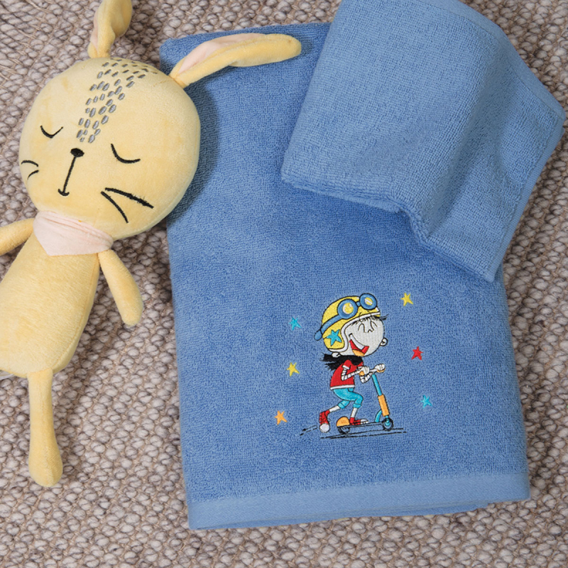 Παιδικές Πετσέτες (Σετ 2τμχ) Nef-Nef Homeware In The City 420gsm