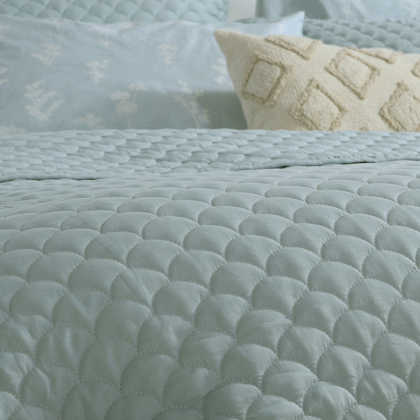 Κουβερλί Μονό (180x240) Nef-Nef Homeware Scofield Blue