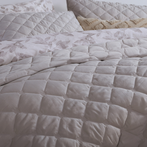 Κουβερλί Μονό (180x240) Nef-Nef Homeware Olga Grey