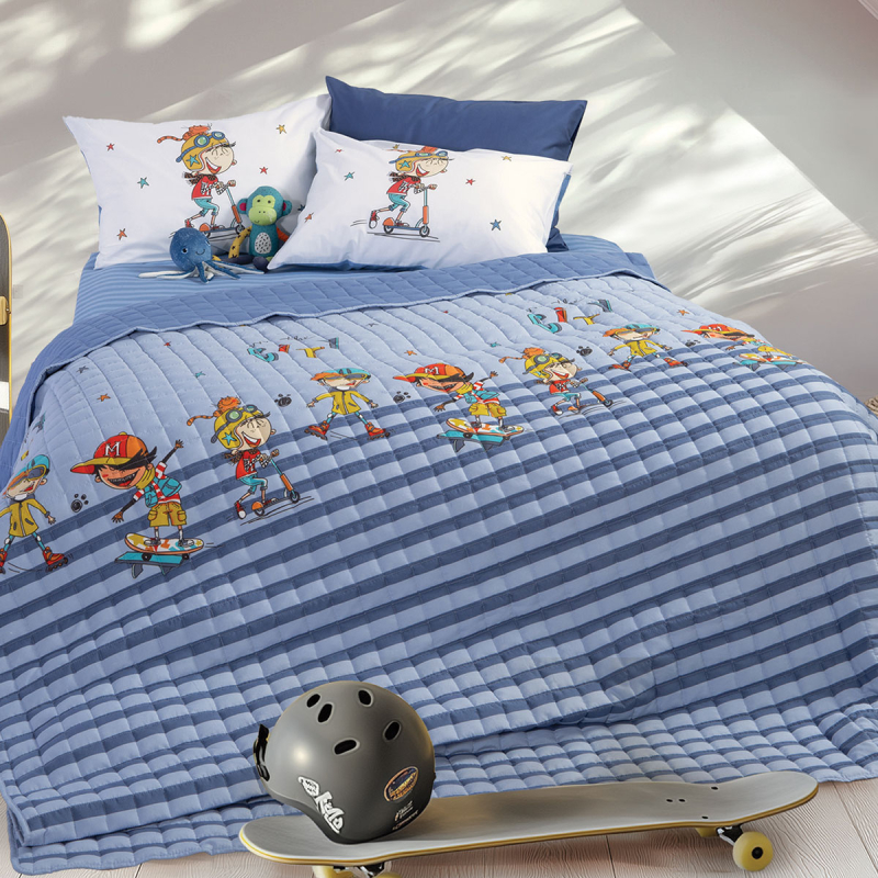 Κουβερλί Μονό (180x240) 2 Όψεων Nef-Nef Homeware In The City