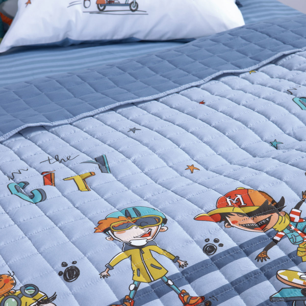 Κουβερλί Μονό (180x240) 2 Όψεων Nef-Nef Homeware In The City