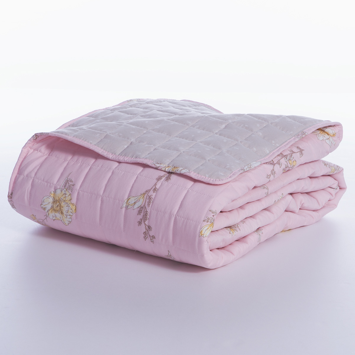Κουβερλί Μονό (180X240) 2 Όψεων Nef-Nef Homeware Smart Irida Pink Home Λευκά Είδη Κρεβατοκάμαρας Μονά Spitishop