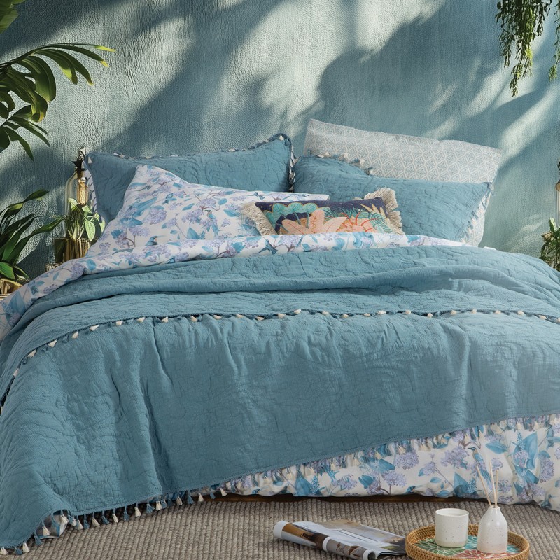 Κουβερλί Υπέρδιπλο (230x240) Nef-Nef Homeware Blue Feraggio