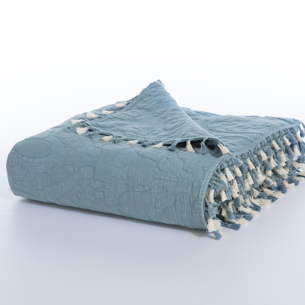 Κουβερλί Υπέρδιπλο (230x240) Nef-Nef Homeware Blue Feraggio