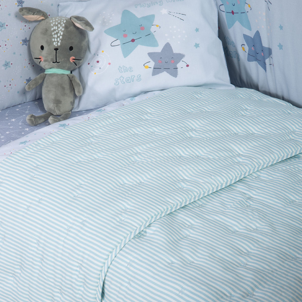 Κουβερλί Λίκνου (80x110) Nef-Nef Homeware Special Aqua