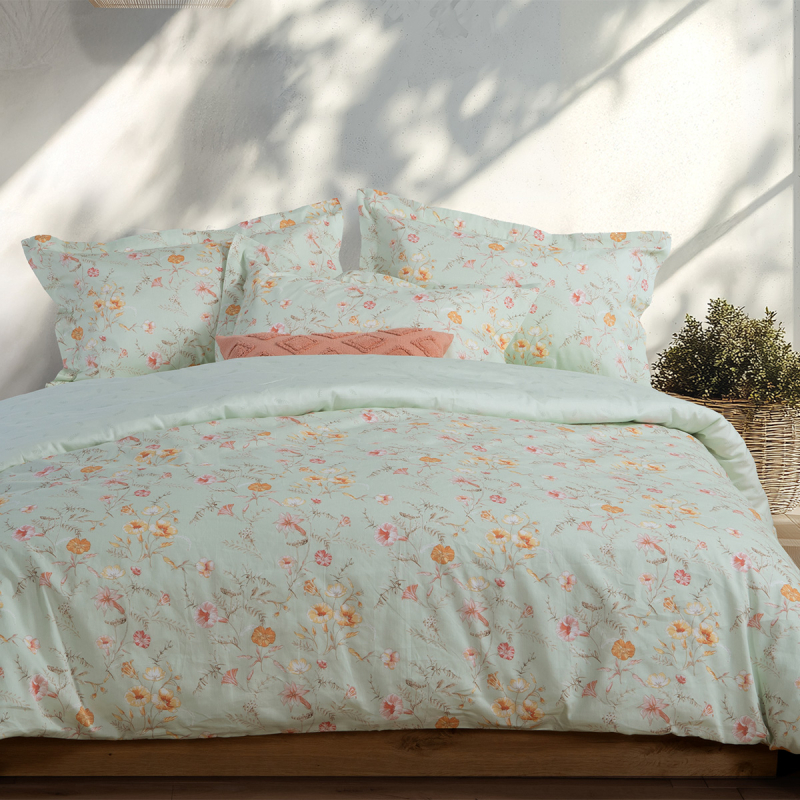 Σεντόνια Υπέρδιπλα (Σετ) Nef-Nef Homeware Premium Mimosa