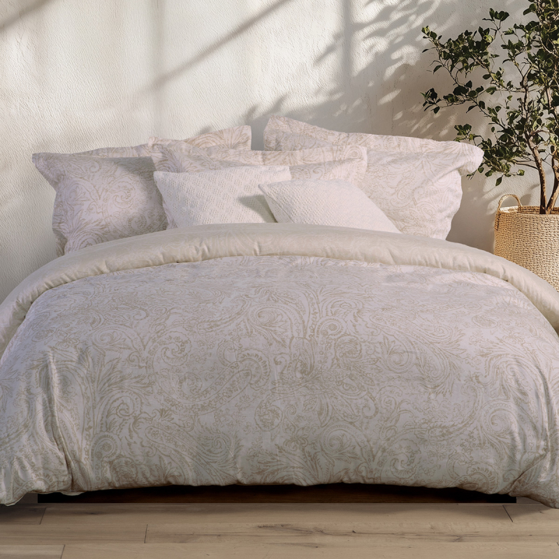 Σεντόνια King Size (Σετ) Nef-Nef Homeware Premium Lilard Ecru