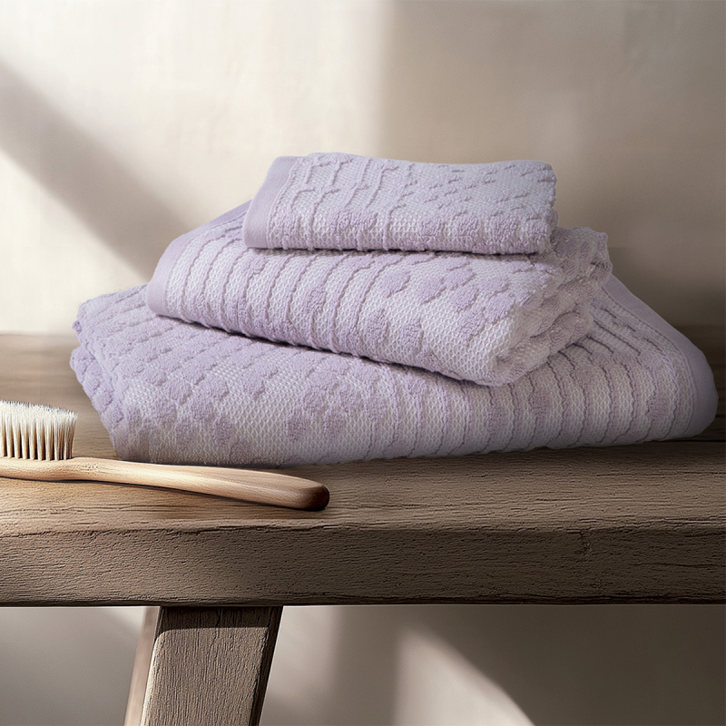 Πετσέτα Χεριών (30x50) Nef-Nef Homeware Premium Darwin Mauve 550gsm
