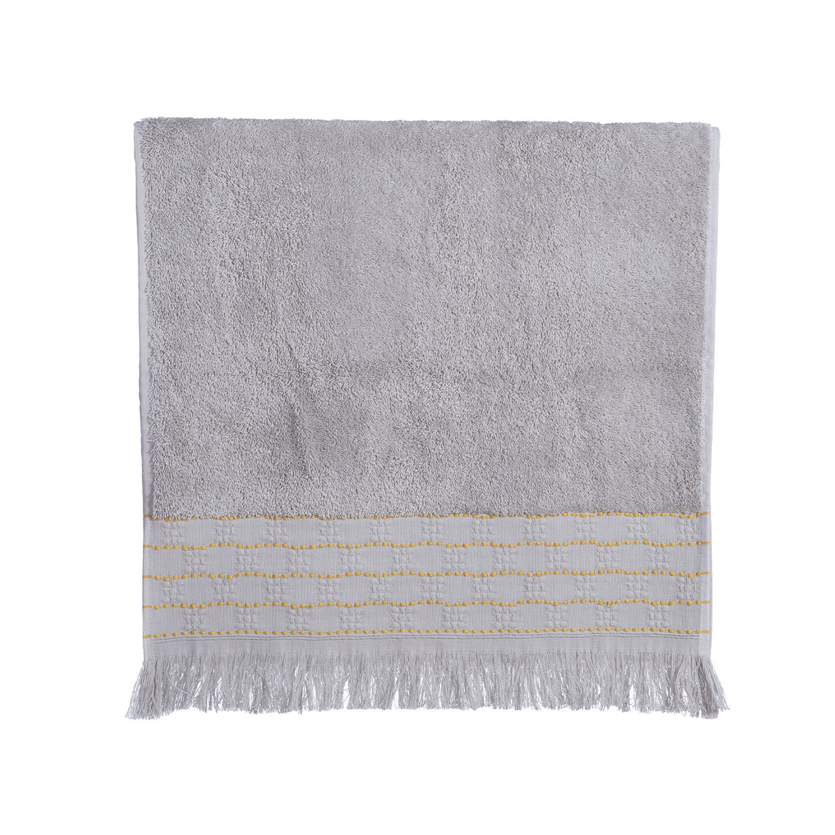 Πετσέτα Σώματος (70X140) Nef-Nef Homeware Quantro Grey 500Gsm Home Λευκά Είδη Μπάνιου Πετσέτες Spitishop