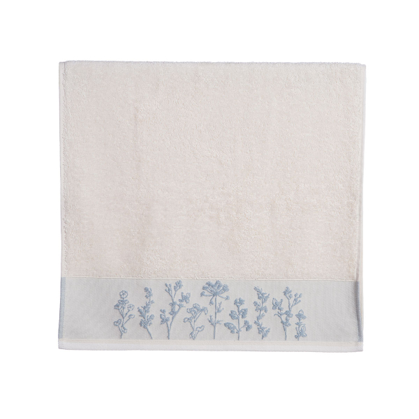 Πετσέτα Προσώπου (50x90) Nef-Nef Homeware Claris Ecru 500gsm